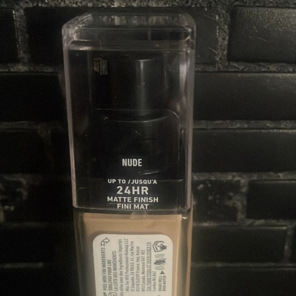 NEW NYX Can’t Stop Won’t Top Full Coverage Foundation Nude 6.5